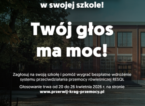 „Przerwij krąg przemocy w swojej szkole”