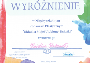 wyróżnienie